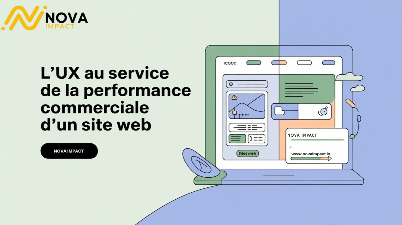L'UX au service de la performance commerciale d’un site web NOVA IMPACT www.novaimpact.io