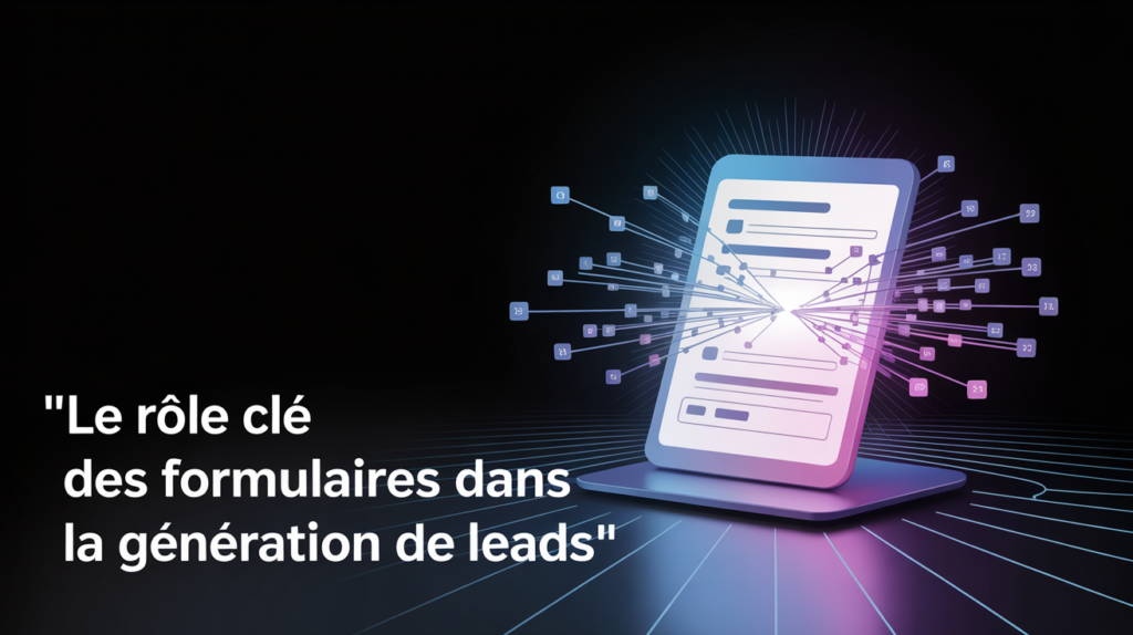 Le rôle clé des formulaires dans la génération de leads NOVA IMPACT www.novaimpact.io
