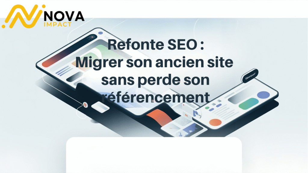 Refonte SEO NOVA IMPACT www.novaimpact.io