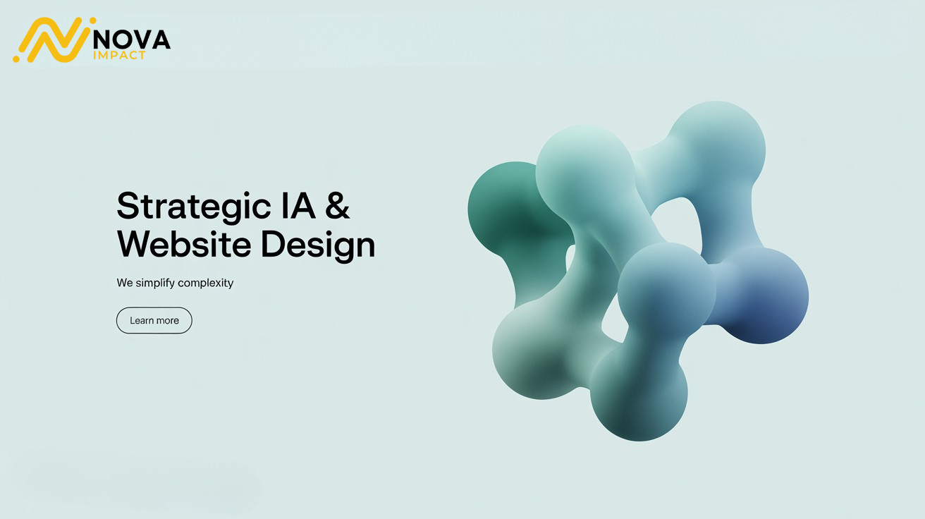 Site web & IA NOVA IMPACT www.novaimpact.io