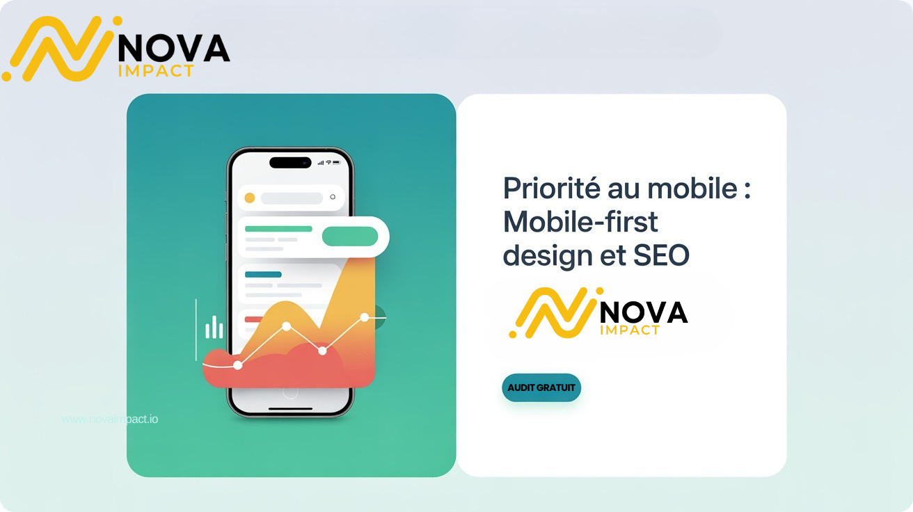 mobile-first design et SEO NOVA IMPACT www.novaimpact.io