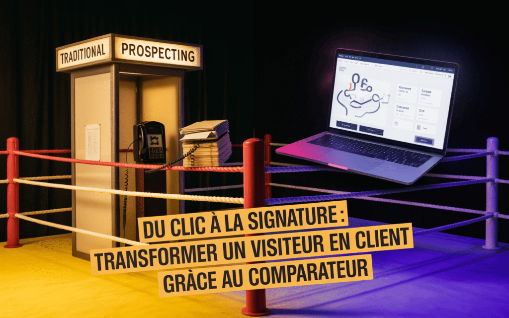 comparateur conversion client
